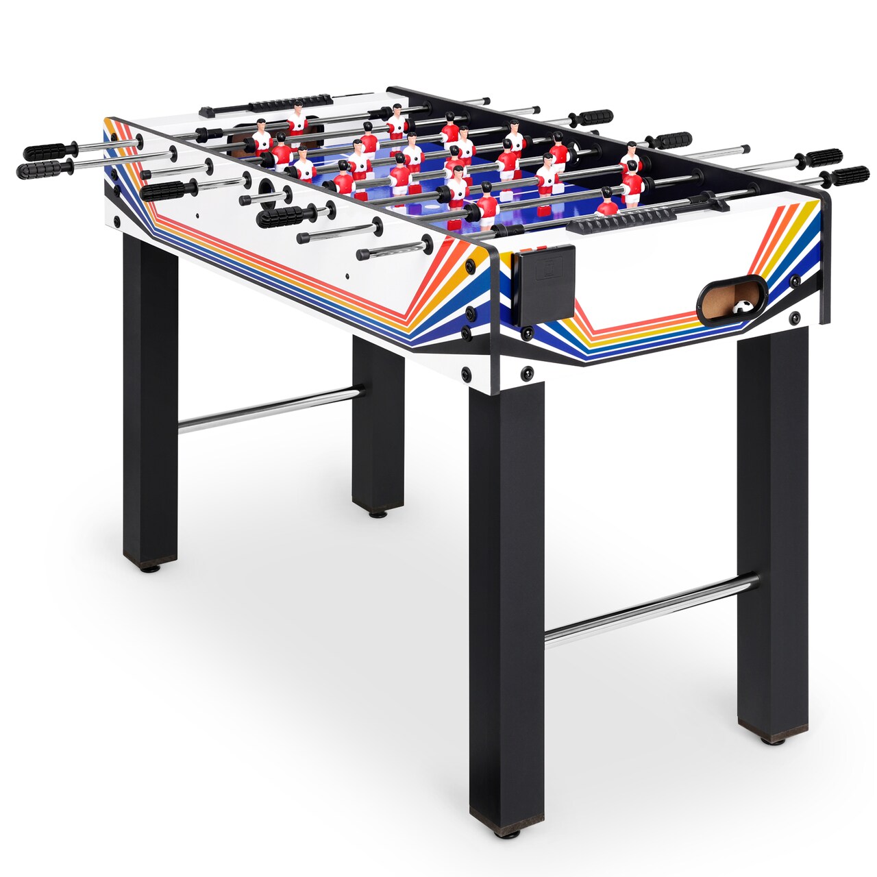 Best Choice Products 48in Competition Sized Foosball Table for Home, Game Room w/ 2 Balls, 2 Cup Holders